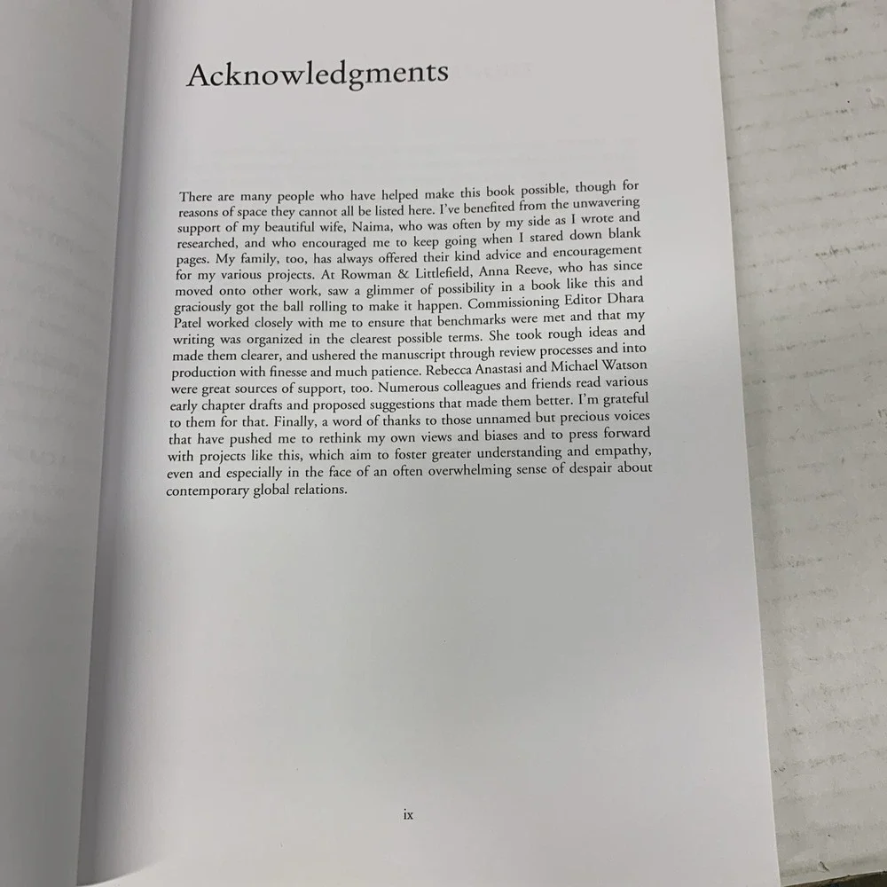 Understanding Islam and the West: Critical Skills for Students, 2018
